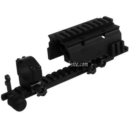 CYMA CGS KXC Stil NADS Montage Obere Seitenschiene mit 762 Riser 300M Kimme Geeignet für 20mm Picatinny Schiene