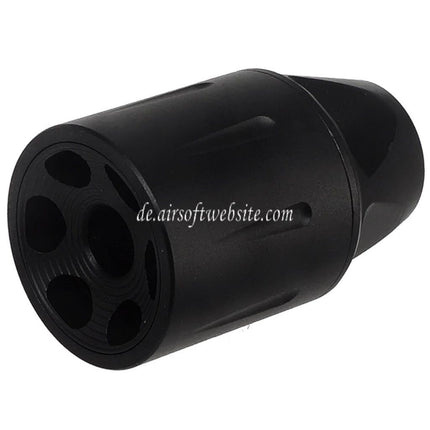 CYMA Synergy Linear Hybrid Comp Mündungsbremse Feuerdämpfer -14mm CCW Gewinde gegen den Uhrzeigersinn