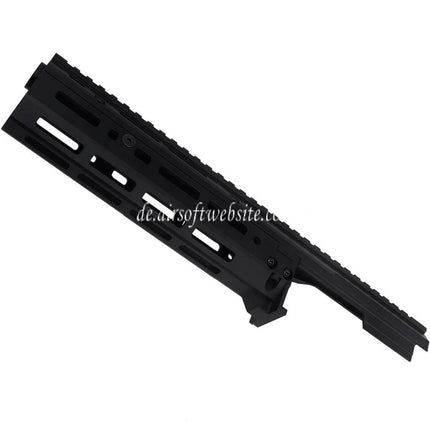 5KU 340mm MK3 Monolithic 1913 20mm M-LOK Obere Handschutz Schienen System Set Geeignet für CYMA AK105 AKM AK Serie AEG Gewehre Airsoft Schwarz