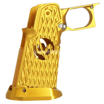 5KU CNC Aluminum Grip Typ-6 geeignet für Tokyo Marui Hi-Capa 5.1 4.3 Serie GBB Pistolen Airsoft