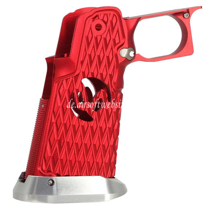 5KU CNC Aluminum Grip Typ-6 geeignet für Tokyo Marui Hi-Capa 5.1 4.3 Serie GBB Pistolen Airsoft