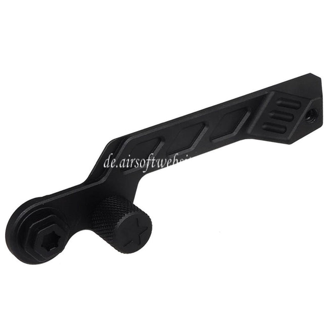 5KU CNC Aluminum Verlängerter Hebel Feuerwahlschalter Geeignet für CYMA AK Serie AEG Gewehre Airsoft Schwarz