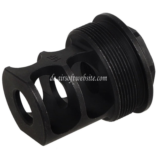 5KU 40mm RRD-2C X20 Mündungsbremse Feuerdämpfer -14mm CCW Gewinde gegen den Uhrzeigersinn