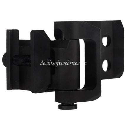 5KU Verriegelungsscharnier Geeignet für 20mm Picatinny M1913 Schienenschnittstelle Schwarz