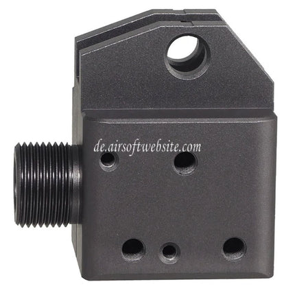 BBT CNC Aluminum Hop Up Kammer Unit Assembly Geeignet für Maruyama SCW-9 PRO PRO-G Serie GBB SMG Gewehre