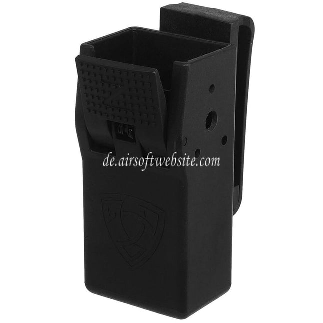 APS Tactical Typ Abschließbare Magazintasche Geeignet für CZ Shadow SP01 Tanfoglio SIG P226 P320 GBB Pistolen Airsoft Magazin Schwarz