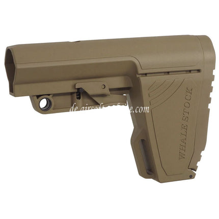 CYMA Großes Staufach Lange Version WHALE Verstellbarer Schaft Geeignet für M4 M16 Serie AEG Gewehre Airsoft