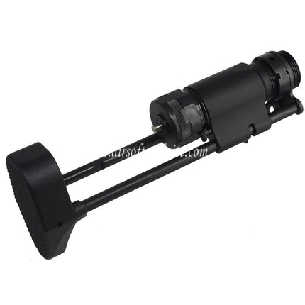 CYMA HK416C Stil Kompaktkarabiner Einziehbarer Schaft Geeignet für CYMA CGS Tokyo Marui M4 Serie MWS GBB Gewehre Airsoft Schwarz