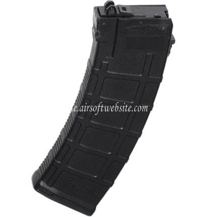 WELL PRO 24rd Polymer PMAG Co2 Magazin Geeignet für Well / WE G74A AK74 Serie GBB Gewehre Airsoft Schwarz