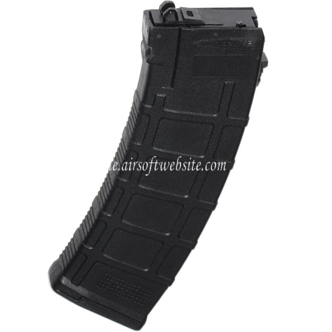 WELL PRO 24rd Polymer PMAG Co2 Magazin Geeignet für Well / WE G74A AK74 Serie GBB Gewehre Airsoft Schwarz