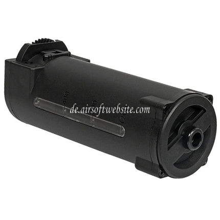 WELL PRO 1200rd Polymer Magazin Geeignet für WE23 Serie AEG Minigun Airsoft Schwarz