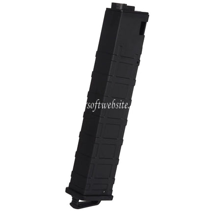 WELL PRO 90rd Mid-Cap Magazin Geeignet für WELL PRO / Classic Army / CYMA / G&P / Golden Eagle / JG / SRC / Tokyo Marui MP5 Serie AEG Gewehre Airsoft Schwarz