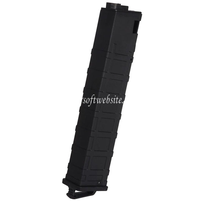 WELL PRO 90rd Mid-Cap Magazin Geeignet für WELL PRO / Classic Army / CYMA / G&P / Golden Eagle / JG / SRC / Tokyo Marui MP5 Serie AEG Gewehre Airsoft Schwarz