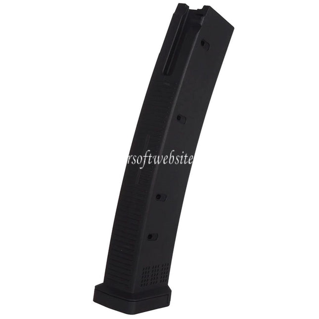 WELL PRO 100rd Polymer Mid-Cap Magazin Geeignet für WE05 Serie AEG Gewehre Airsoft Schwarz