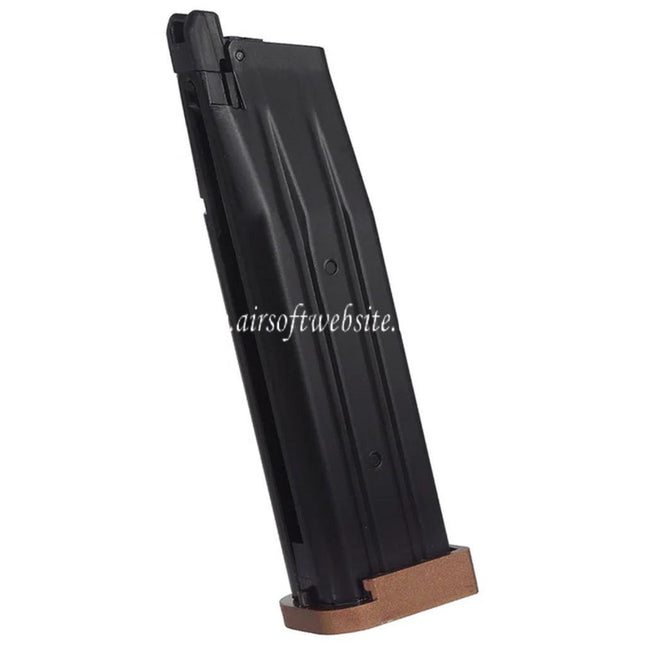 ARMY ARMAMENT 30rd Gas Magazin R615 TTI Sand Viper Geeignet für Hi-Capa Serie GBB Pistolen Airsoft Tan Base