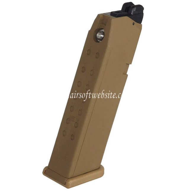 ARMY ARMAMENT 24rd Gas Magazin Geeignet für G19X G19 G23 G26 Serie GBB Pistolen Airsoft Tan