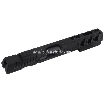 5KU CNC Aluminum Fräs Schlitten und Lauf Kit Set Typ-3 Geeignet für KJ Works ASG CZ Shadow 2 Serie GBB Pistolen Airsoft