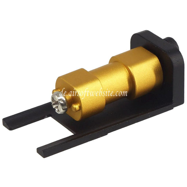 5KU CNC Aluminum Leicht Schlittengehäuse Geeignet für KJ Works ASG CZ Shadow2 Serie GBB Pistolen Airsoft Schwarz/Gold