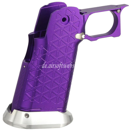 5KU CNC Aluminum Griff Typ-8 Geeignet für Tokyo Marui Hi-Capa 5.1 4.3 Serie GBB Pistolen Airsoft