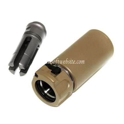 E&C 94mm Warden QD Schalldämpfer mit -14mm CCW gegen den Uhrzeigersinn Gewinde Feuerdämpfer