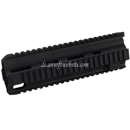 E&C 9 Zoll 416D Stil Handschutz Schienen System geeignet für E&C VFC HK416 Serie AEG Gewehre Airsoft Schwarz