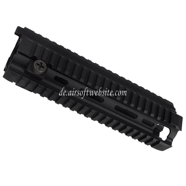 E&C 9 Zoll 416D Stil Handschutz Schienen System geeignet für E&C VFC HK416 Serie AEG Gewehre Airsoft Schwarz