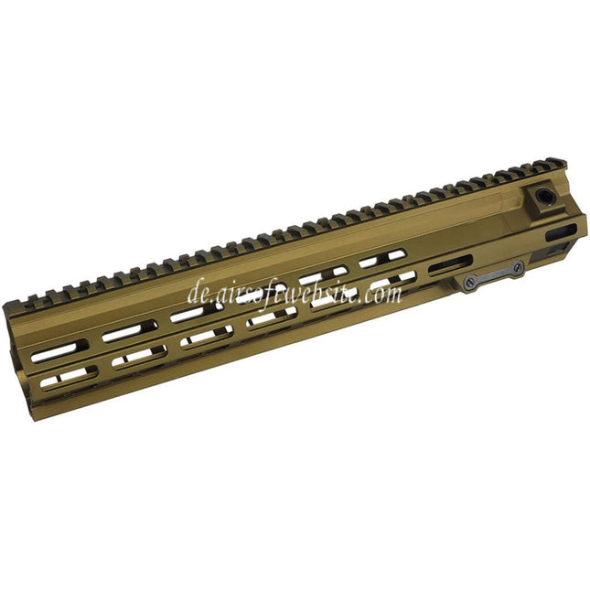 E&C 14.5 Zoll M110A1 Stil M-LOK Handschutz Schienen System geeignet für E&C HK417 VFC M110A1 SDMR Serie AEG Gewehre Airsoft