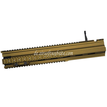 E&C 16 Zoll G28 Stil Handschutz Schienen System geeignet für E&C VFC G28 HK417 Serie AEG Gewehre Airsoft