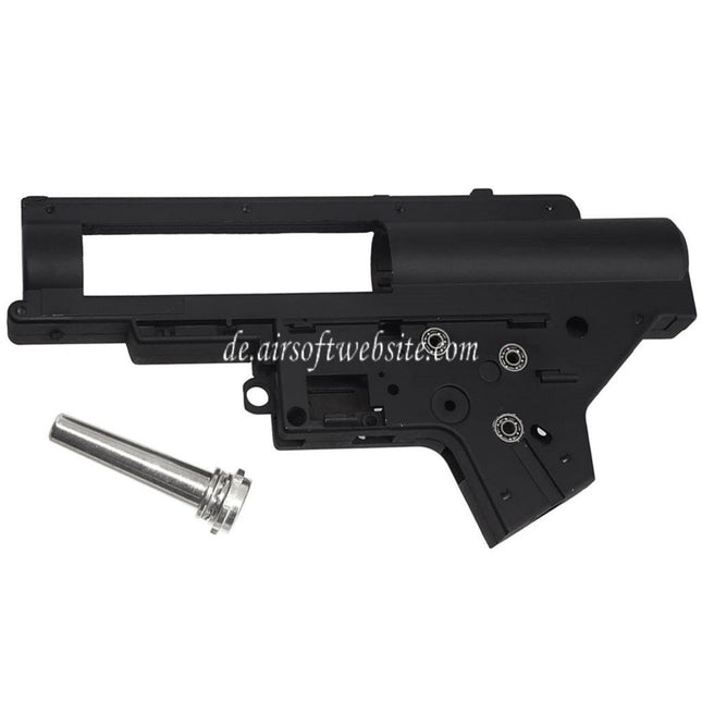 E&C 8mm QD Schnellverschluss Lang V2 Version 2 Getriebe Gehäuse Geeignet für SR25 Serie AEG Gewehre Airsoft