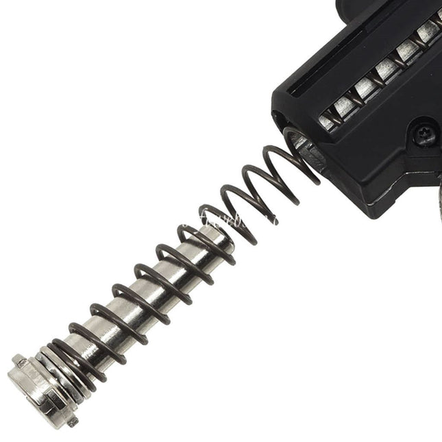 E&C 8mm QD Schnellverschluss Lang V2 Version 2 Komplettes Getriebe Geeignet für SR25 Serie AEG Gewehre Airsoft