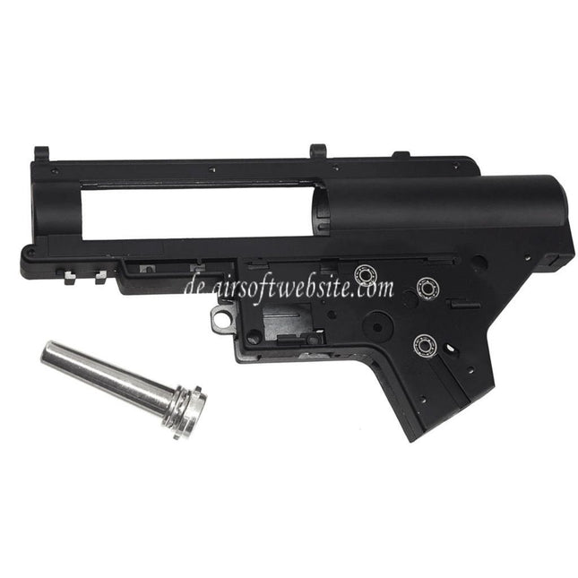 E&C 8mm QD Schnellverschluss Lang Getriebe Gehäuse Geeignet für HK417 G28 Serie AEG Gewehre Airsoft