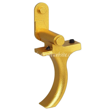 5KU CNC Aluminum Gebogen Stil Abzug Geeignet für SIG Air VFC P320 M17 M18 X-Serie GBB Pistolen Airsoft