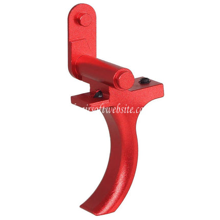 5KU CNC Aluminum Gebogen Stil Abzug Geeignet für SIG Air VFC P320 M17 M18 X-Serie GBB Pistolen Airsoft