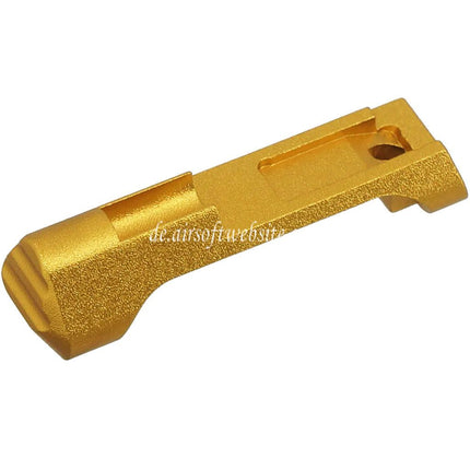 5KU CNC Aluminum Leicht Erweitert Magazinentriegelung Geeignet für SIG Air VFC P320 M17 M18 X-Serie GBB Pistolen Airsoft