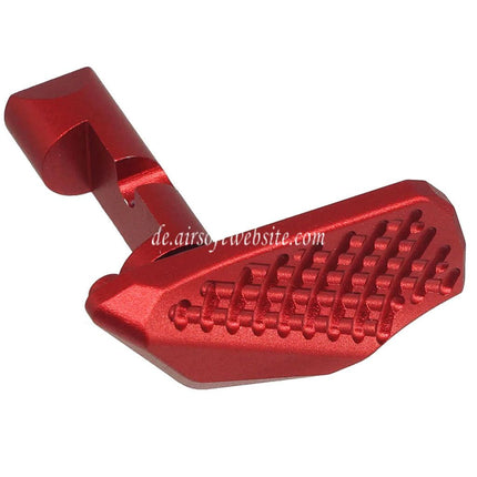 5KU CNC Aluminum Leicht Zerlegehebel Daumenablage Geeignet für SIG Air VFC P320 M17 M18 X-Serie GBB Pistolen Airsoft