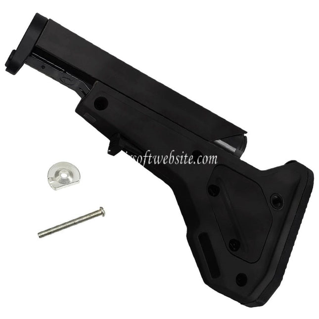 E&C UBR Gen.2 Stil 8-Positions Einziehbarer Schaft Geeignet für AR M4 M16 Serie AEG Gewehre Airsoft