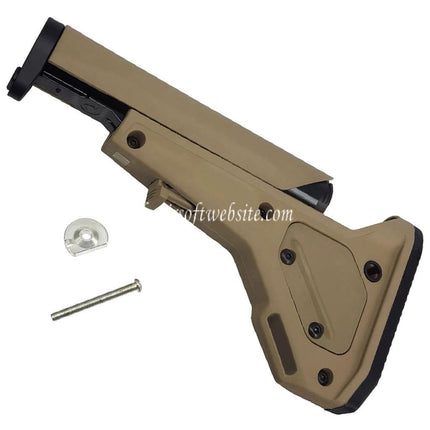E&C UBR Gen.2 Stil 8-Positions Einziehbarer Schaft Geeignet für AR M4 M16 Serie AEG Gewehre Airsoft