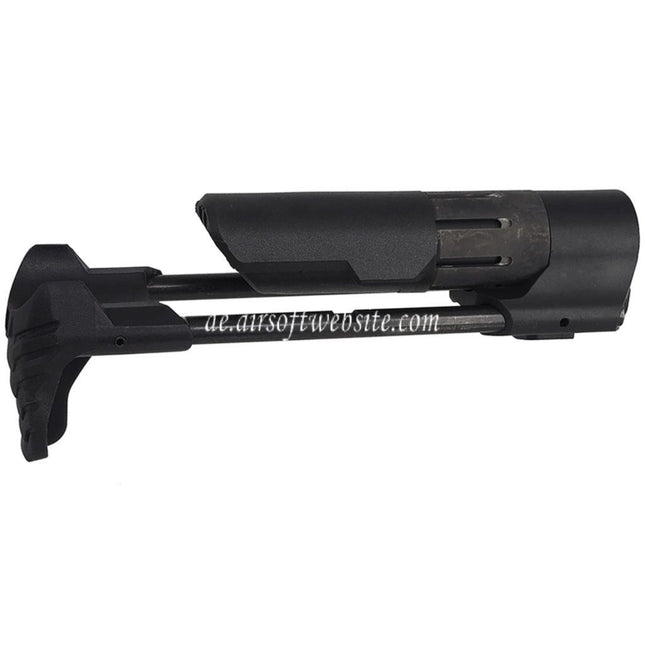 E&C PDW Schaft Geeignet für AR M4 M16 Serie AEG Gewehre Airsoft Schwarz