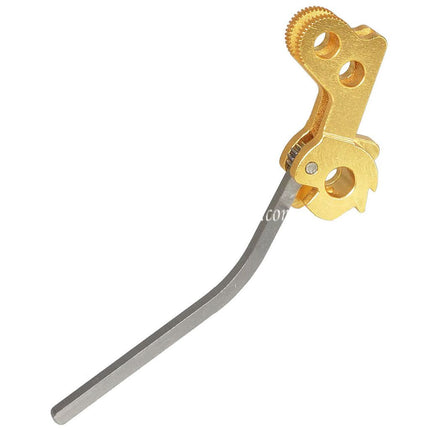 AIP CNC Edelstahl Hammer Strut Typ-3 Ding Ding Geeignet für Tokyo Marui Hi-Capa M1911 MEU Serie GBB Pistolen Airsoft