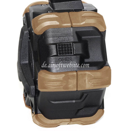 Armorer Works AW Custom 350rd Gas Adaptive Trommelmagazin Geeignet für Armorer Works AW / WE (WE-TECH) Desert Eagle GBB Pistolen Airsoft