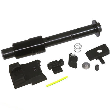 Bomber Airsoft CNC Aluminum Staccato-P 9mm 4.15 Stil Lauf Schlitten Mitte Rahmen Kit Set Geeignet für Tokyo Marui Hi-Capa Serie GBB Pistolen Schwarz