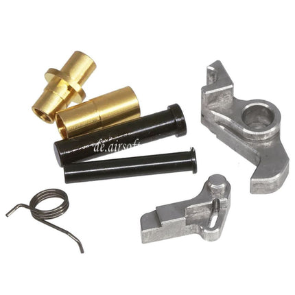 Bomber Airsoft CNC Aluminum Staccato-P 9mm 4.15 Stil Lauf Schlitten Mitte Rahmen Kit Set Geeignet für Tokyo Marui Hi-Capa Serie GBB Pistolen Schwarz