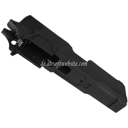 Bomber Airsoft CNC Aluminum SVI Infinity Tiki Stil Lauf Schlitten Mitte Rahmen Kit Set Shiny Geeignet für Tokyo Marui Hi-Capa 5.1 Serie GBB Pistolen