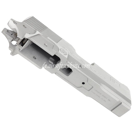 Bomber Airsoft CNC Aluminum SVI Infinity Tiki Stil Lauf Schlitten Mitte Rahmen Kit Set Shiny Geeignet für Tokyo Marui Hi-Capa 5.1 Serie GBB Pistolen