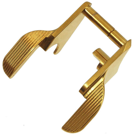 5KU CNC Edelstahl Daumensicherung-Ambi Geeignet für WE(WE-TECH) Tokyo Marui Hi-Capa Serie GBB Pistolen Airsoft