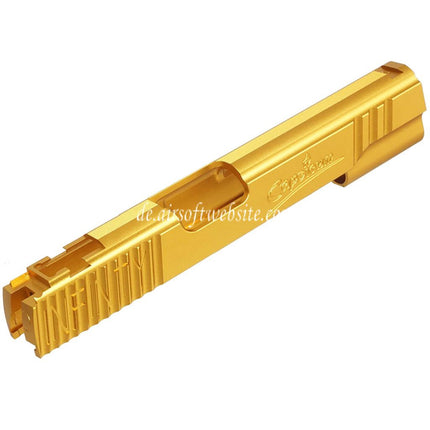 5KU CNC Aluminum Infinity Signature Schlitten Geeignet für Tokyo Marui Hi-Capa 5.1 Serie GBB Pistolen Airsoft