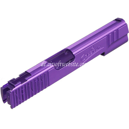 5KU CNC Aluminum Infinity Signature Schlitten Geeignet für Tokyo Marui Hi-Capa 5.1 Serie GBB Pistolen Airsoft