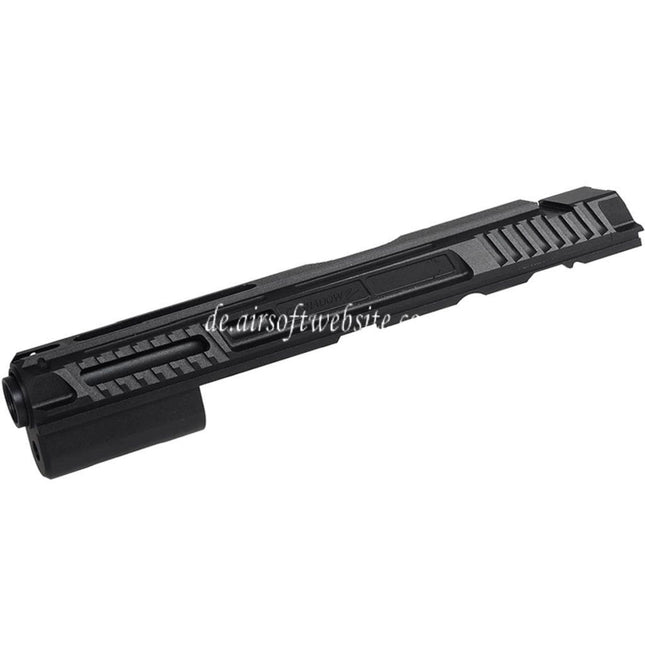 5KU CNC Aluminum Fräs Schlitten und Lauf Kit Set Typ-2 Geeignet für KJ Works ASG CZ Shadow 2 Serie GBB Pistolen Airsoft