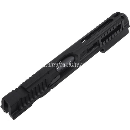 5KU CNC Aluminum Fräs Schlitten und Lauf Kit Set Typ-2 Geeignet für KJ Works ASG CZ Shadow 2 Serie GBB Pistolen Airsoft