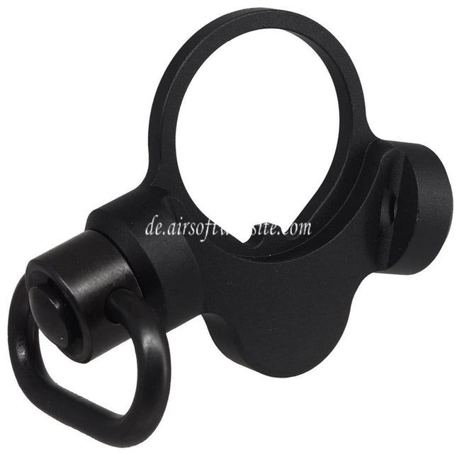 G&P Erweitert Schaft Ambidextrous Druckknopf Dual QD Riemenbügel Montage Geeignet für Tokyo Marui MWS M4 Serie GBB Gewehre Airsoft